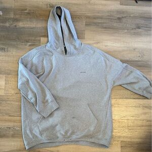 Balenciaga Heather Gray Hooded Sweatshirt